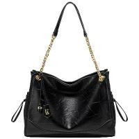 ราคา กระเป๋า LK สะพายไหล่ทรงกล่อง ใบใหญ่/สีดำ (รุ่น LK25183) (1734305260050351330)