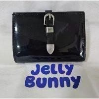 ราคา กระเป๋าสตางค์ jelly bunnyสีดำเก๋ๆสายเข็มขัดใส่ได้ทั้งบัตรและแบงค์ น้ำหนักเบา (1733621791455217185)