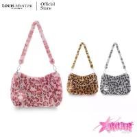 ราคา [ส่งด่วนฟรี] Louis Montini (ROAR 2000s) กระเป๋าสะพายข้างขนเฟอร์ลายเสือดาว 2000s ROAR01 แบรนด์ เนม แท้ ราคา โปร women bag ก้อน เมฆ กระเป๋าสตางค์ ใบเล็ก ข้าง new อาร์ม นายแบ (1733324592605530101)