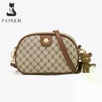 ราคา กระเป๋าสะพายข้างยี่ห้อ Foxer สำหรับผู้หญิง กระเป๋าสะพายข้างและกระเป๋าสะพายไหล่ กระเป๋าสตางค์ กระเป๋าสะพายข้าง หนัง PVC (1734227791218443557)