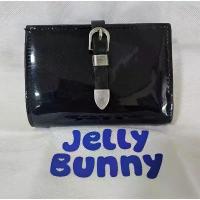 ราคา กระเป๋าสตางค์ jelly bunnyสีดำเก๋ๆสายเข็มขัดใส่ได้ทั้งบัตรและแบงค์ น้ำหนักเบา สินค้าดี (1733645073266148961)
