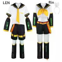 ราคา ชุดคอสเพลย์อะนิเมะ Rin Len, Kagamine JK, ชุด Len Rin, เหมาะสำหรับชุดคอสเพลย์ฮัลโลวีน, ชุดการ์ตูน ชุด ไทย เจ้าสาว ชุด ไทย เจ้าสาว ชุด ไทย เจ้าสาว ชุด นาค ชุด นาค กระโปรง (1732672055605626027)