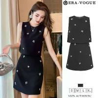 ราคา Eravogue-ชุดเซ็ท 2 ชิ้น ผญ เสื้อแขนกุด+กระโปรง เดรสผู้หญิง สีดำ เดรสทำงาน เดรสไฮโซ ชุดออกงาน ชุดไปงานแต่ง 30566(S-XL) Clothing Women ဂ ါ ဝ န ် လ ှ လ ှ လ ေ း မ ျ ာ း 2025 (1729698576495773737)