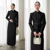 ราคา พร้อมส่ง ชุดไทยจิตลดา เสื้อ+กระโปรง ผ้าไหมอิตาลี งานป้ายVshop (1734124196129441587)
