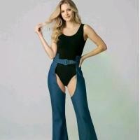 ราคา กางเกงยีนส์ขายาว กางเกงChaps Denim กางเกงขายาวผู้หญิง ส่งจากไทย (1732629690030130554)