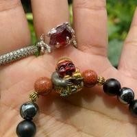 ราคา กำไล ตาพรานบุญ #พระแท้ มีตอกโค๊ตหมายทำพิธี วัดพระมหาธาตุวรมหาวิหาร จ.นครศรีธรรมราช พรานบุญ ยึดรูปแบบเดียวกัน (1733242897939465895)