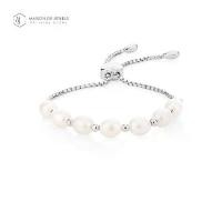ราคา Thailand Maison de Jewels - Perles Signature Circle Slider Bracelet สร้อยข้อมือเงินแท้ สร้อยข้อมือมุก สร้อยข้อมือมุก มุกแท้ กำไล (1733355142008046787)