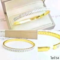 ราคา กำไลแฟชั่น นํ้าหนัก 1 บาท กำไล 1 บาท ชุบเศษทองแท้ กำไล24K (1731820707469166390)