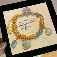 ราคา สร้อยข้อมือ ซากีราม พระสังกัจจายน์ จี้น้ำเต้า ปิงอันโข่ว หยกสังเคราะห์ สีเขียว สีทอง งานพันลวด สไตล์จีน โบราณ นำโชค เสริมดวง การเงิน สายมู ดูดทรัพย์ สร้อยข้อมือผู้หญิง กำไล สวยๆ (1734229430046655751)