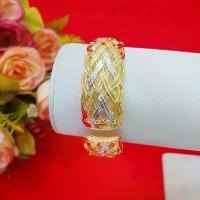 ราคา กำไล C ลายเปียจิกสองกษัตริย์ กำไลทอง ใส่ได้ทุกโอกาส งานสวย (1729593446129240763)