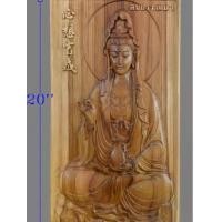 ราคา พระแม่กวนอิม ตกแต่งบ้าน ของขวัญ ไม้สักแกะสลัก 11นิ้ว x 20นิ้ว (1734041973732968162)