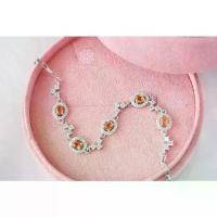 ราคา Rosen'marry/ข้อมือพลอยบุษราคัมแท้ พลอยดิบ ตัวเรือนเงินแท้925 พลอยแท้เสริมดวง , ของขวัญ , ข้อมือพลอยแท้ RB053 (1729839318351383490)