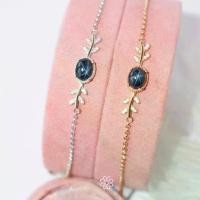 ราคา Rosen'marry/ สร้อยข้อมือพลอยไพลินสตาร์แท้ ตัวเรือนเงินแท้ จัดส่งฟรี RB019 , พลอยแท้เสริมดวง , ของขวัญ (1729872878123912130)