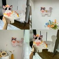 ราคา พร้อมส่ง นาฬิกา Ragdoll แมวแร็กดอล แบรนด์ DiDa นาฬิกาแมว สไตล์เกาหลี นาฬิกาแขวนผนัง Wall Clock ของขวัญ Gift 35014 (1733947806415619957)