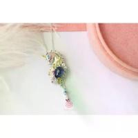 ราคา Rosen'marry/ สร้อยคอพร้อมจี้พลอยไพลิน ตัวเรือนเงินแท้ จัดส่งฟรี RN005 , พลอยแท้เสริมดวง , ของขวัญ (1729879839527963586)