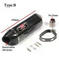 ราคา ลดราคา!! ของขวัญ 51 มม. รถจักรยานยนต์ Yoshimura ท่อไอเสีย DB Killer สากลใสสำหรับ GSX250R Kawasaki Ninja 250 z300 Z650 BJ300 (1732233286021776898)