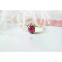 ราคา Rosen'marry/ แหวนพลอยโกเมนแท้ ตัวเรือนเงินแท้ จัดส่งฟรี RR003 , พลอยแท้เสริมดวง , ของขวัญ (1729842372393601986)