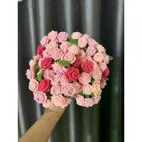 ราคา พร้อมส่ง ผ้าห่มช่อดอกไม้ ดอกไม้ถักไหมพรม ผ้าคลุ่มไหล่ ช่อดอกไม้ผ้าห่ม ของขวัญ (90 ซม.) บล็อกบัสเตอร์ (1734253095217891137)