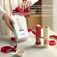 ราคา โรงสีพริกไทยไฟฟ้า, ครัว, เครื่องปรุงรสที่บดสดใหม่, เกลือทะเล, พริกไทย, เมล็ดพืชสีดำบด, พริกไทย (1731692801830521613)