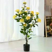 ราคา ต้นกุหลาบชาประดิษฐ์ 90 ซม. กระถางสีเขียวปลอม พืชตกแต่ง เหมาะสำหรับประเภทห้องต่างๆ เหมาะสำหรับปีใหม่ พิธีขึ้นบ้านใหม่ ปาร์ตี้สละโสด ลูกบอลรับปริญญา ลูกบอลรับปริญญา ใบพลาสติกทุกฤดู (1732668910546420958)