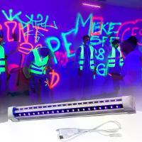 ราคา แสงยูวีสีดำ LED ไฟดิสโก้ ปาร์ตี้ แสงอัลตราไวโอเลต หลอดฟลูออเรสเซนต์ สำหรับวันฮาโลวีน คริสต์มาส (1732280194810742057)