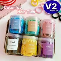 ราคา ที่คาดผมสไตล์เกาหลี สีสันสดใส ยางรัดผมไร้ตะเข็บ 50 ชิ้น/กล่อง เครื่องมือเครื่องประดับ สำหรับเด็กผู้หญิง ความงาม ที่คาดผม เชือก (1732893032166294634)