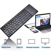 ราคา คีย์บอร์ดไร้สาย ไฟขึ้น สำหรับ Windows และ Android พร้อมทัชแพด บางและไร้สาย บลูทูธ สำหรับ Ios คีย์บอร์ด เข้ากันได้กับคีย์บอร์ดคอมพิวเตอร์ (1731732208922626632)