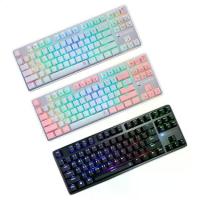 ราคา NUBWO คีย์บอร์ด X-LUTION X21 TKL สีดำ สวิตช์ OUTEMU BLUE RGB LED สำหรับ EN/TH (1733024003516893039)