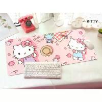 ราคา KITTY 2B แผ่นรอง คีย์บอร์ด รองคีย์บอร์ด keyboard ลาย PINK คิตตี้ ชมพู ขนาด 30 x 70 cm แผ่นหนานุ่ม MANOPNEST (1733874823537133110)