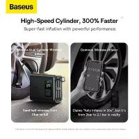 ราคา ปั๊มลมไร้สาย, Baseus, กระบอกคู่, ไฟฟ้า, สำหรับยางรถยนต์, รถจักรยานยนต์, จักรยาน, ปั๊มลมสำหรับยาง (1731610216815232724)
