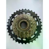 ราคา [COD] [tiktok]เฟือง จักรยาน เฟืองเกลียว7สปีด SHIMANO 7 สปีด รุ่น MF- TZ500-7 14-34T (บรรจุ 1 ชิ้น) (1733325891129345378)