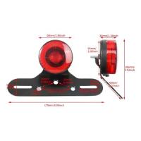 ราคา Hot Sale LED Tailight ไฟท้ายรถจักรยานยนต์ด้านหลังโคมไฟเบรคหยุดสําหรับ Harley จักรยาน Sportsters Honda Suzuki Bobber Choppe Cafe Racer (1733516352085263838)