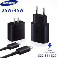 ราคา สายชาร์จสำหรับ Samsung USB Type c to Type c หัวชาร์จ ซัมซุง 25W 45W สำหรับ Note10/Note 20/S20/S21/S22/S23 รองรับ Super fast charge (1733621567156815343)