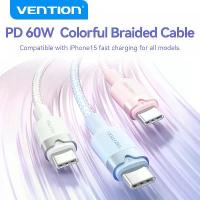 ราคา COD Vention PD 60W Type C to type C Cable สายชาร์จเร็ว for iPhone 15 Pro Max หัวเว่ยเมท 60 ซัมซุง S24 23 Ultra Xiaomi Dell Lenovo ASUS สายชาร์จ usb (1733690615579444765)