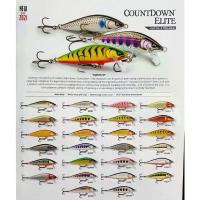 ราคา สินค้าขายดี New For 2021 เหยื่อปลอม Rapala COUNTDOWN ELITE เบทคาสติ้ง ไวท์-3000 ตกปลา (1731676082336597278)