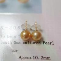 ราคา a335 ต่างหู Stud Southsea สีทอง (Aurora Moon Rainbow) +ใบเซอร์การันตี PSLเกรด AAA ทรงกลม อะไหล่ทองแท้ 18K (0.3กรัม) ขนาด 10 มิล (1733193979291075837)