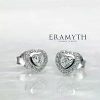 ราคา Eramyth jewelry: ต่างหู เงินแท้ 92.5 ปักก้าน ดีไซน์หัวใจ ฝังเพชรสวิสCZ รหัส PA-0745 (พร้อมส่งจ้า) คําแนะนําการขายที่ร้อนแรงในเดือนนี้ หยก พม่า แท้ ไลฟ์สด (1733180680525284683)