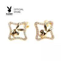 ราคา PLAYBOY Playboy Accessories เพลย์บอย รุ่น ST-254E369CG ต่างหู ดีไซน์ดอกจิก สีทอง (1733710543451489423)