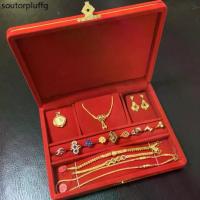 ราคา ✻กล่องกำมะหยี่ ชุด 6x8 นิ้ว กล่องคิ้วทอง ใส่สร้อยคอ แหวน จี้ ต่างหู กล่องใส่เครื่องประดับกำมะหยี่ กล่องเก็บเครื่องประดับ☜ (1734032518796379985)