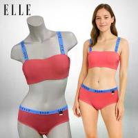 ราคา Elle เสื้อชั้นใน เสริมโครง 1/2 คัพ เกาะอก ถอดสายบ่าได้ ฟองน้ำโมล 10 มม. รุ่น LB8598+กางเกงในBOY LEG รุ่น LU9846 ถุงเท้า แถม ส่งฟรี (1733163523289941916)