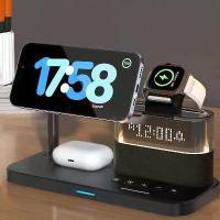 ราคา แท่นชาร์จไร้สายแบบแม่เหล็ก, 5 in 1, สำหรับโทรศัพท์ iPhone 8, 7, 6, SE, X, XR, XS, 11, 12, นาฬิกา, แท่นชาร์จเร็ว, รองรับการชาร์จแบบเร็ว, สถานีชาร์จ (1731385799090668898)