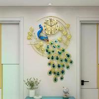 ราคา พร้อมส่ง. 【นาฬิกา】 RSB นาฬิกาแขวน นาฬิกาติดผนัง นาฬิกานาฬิกา นาฬิกาแขวนตกแต่งผนังพื้นหลัง นาฬิกาแขวนผนังวินเทจ ขยายขนาด:65*93CM ❈นาฬิกานกยูงติดผนัง (1732915247698052656)