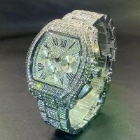 ราคา นาฬิกา MewNithaHiphop นาฬิกาผู้ชายหรูหราทั้งหมด นาฬิกาควอตซ์ประดับเพชร นาฬิกากีฬาหลายฟังก์ชัน หน้าปัดเล็ก นาฬิกาเรืองแสง แบบถังไวน์ นาฬิกาสำหรับผู้หญิง นาฬิกาปาร์ตี้ นาฬิกาทันสมั (1733356799549343636)