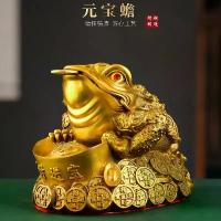 ราคา ทองเหลืองบริสุทธิ์ รูปปั้นกบทองคำสามขา ทองแดง รูปปั้นกบทองคำ รูปปั้นแมลงปอทองคำ สำหรับตกแต่งร้าน/บ้าน ห้องนั่งเล่น ตู้เก็บไวน์ และเป็นของขวัญ (1733965634341537120)