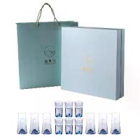ราคา เครื่องแบ่งไวน์ Guanshan สร้างสรรค์ระดับไฮเอนด์ ชุดของขวัญแก้วเหล้า บ้าน แก้วคริสตัล ถ้วยเหล้าสีฟ้าน้ำแข็ง ถ้วยวิญญาณ (1732683150187923160)