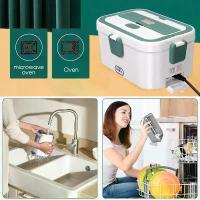 ราคา กล่องอาหารกลางวันไฟฟ้า, เครื่องอุ่นอาหาร, ความจุ 1.8 ลิตร, 80W, แบบพกพา, เหมาะสำหรับการตั้งแคมป์, เบนโตะ, ปิกนิก, รถยนต์ / รถบรรทุก / บ้าน, เครื่องทำความร้อนแบบใช้ไฟฟ้า (1731703129464997291)