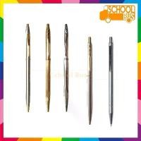 ราคา ปากกา ลูกลื่น Gros กรอส แบบกด/หมุน ทรงครอส Cross Ballpoint Pen ปากกาลูกลื่น (1733578932264011162)