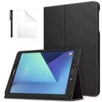 ราคา เคสหนัง PU แบบพับได้บางเฉียบสำหรับ Samsung Galaxy Tab S3 s3 9.7 SM-T820/T825/T829 9.7 นิ้ว เคสแท็บเล็ต Funda + ปากกา (1729882519211510285)