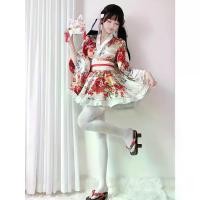 ราคา ชุดกิโมโนอาบน้ำญี่ปุ่นแบบดั้งเดิม ยูกาตะ ชุดเล่นบทบาทผู้หญิง ลายดอกซากุระเซ็กซี่ ชุดกิโมโน ชุดเต้นรำ แต่งหน้า ปาร์ตี้ กิโมโนสั้น ลายดอกไม้ เกอิชา สไตล์โลลิต้า ชุดนอนแบบดั้งเดิมขอ (1734278961000187902)