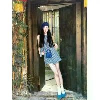 ราคา เดรสแขนกุด ลายสก๊อตสีน้ำเงิน ดีไซน์สำหรับผู้หญิง สไตล์ฤดูร้อน ผูกเชือก โบว์ เดรสเสื้อกั๊กสั้น รัดรูป เอว เดรสลำลอง เหมาะสำหรับงานคืน ไนท์คลับ ปาร์ตี้ กระโปรง ชุดราตรี (1734355086287144937)
